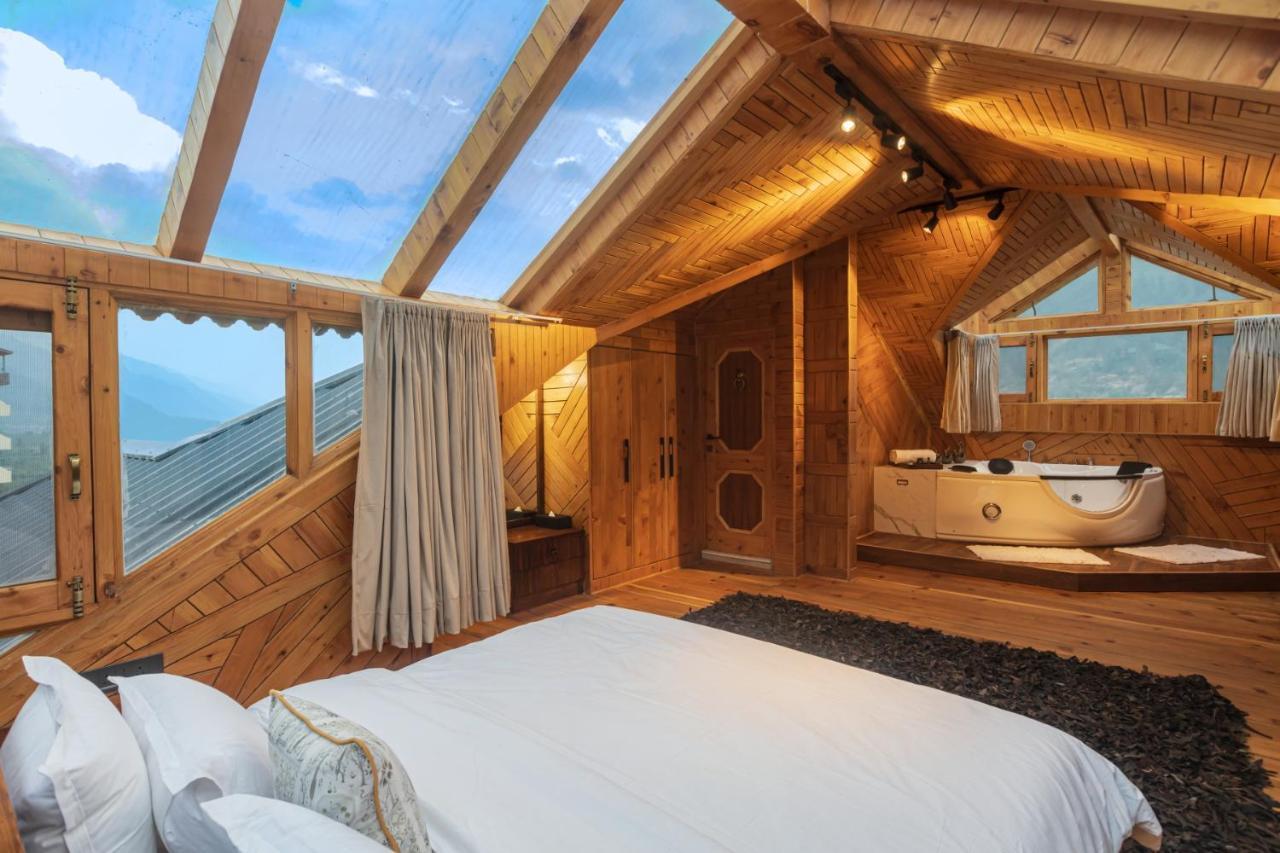 Saffronstays Monarch Manor, Manali - Regal Mansion Eksteriør billede
